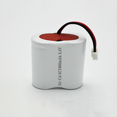 Paket Baterai Isi Ulang Nikel Kadmium SC1800mAh 2.4V