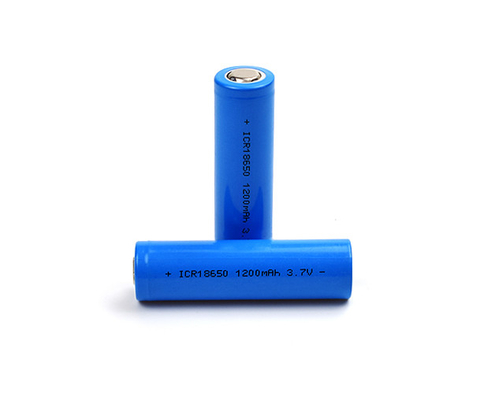Baterai Lithium Ion 1200mAh 3.7 V ICR18650 Sel Isi Ulang