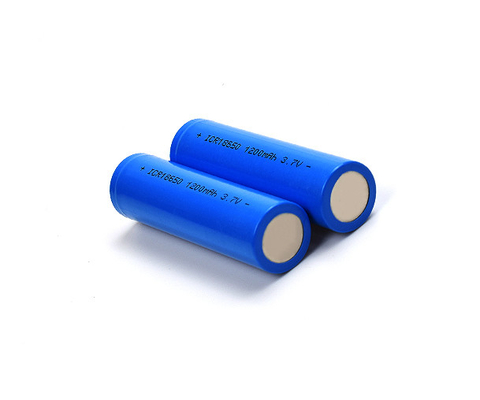 Baterai Lithium Ion 1200mAh 3.7 V ICR18650 Sel Isi Ulang