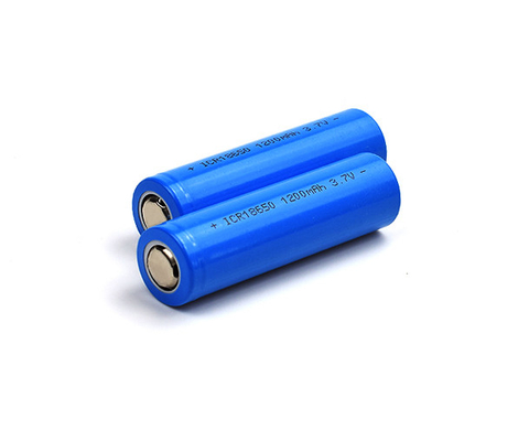 Baterai Lithium Ion 1200mAh 3.7 V ICR18650 Sel Isi Ulang