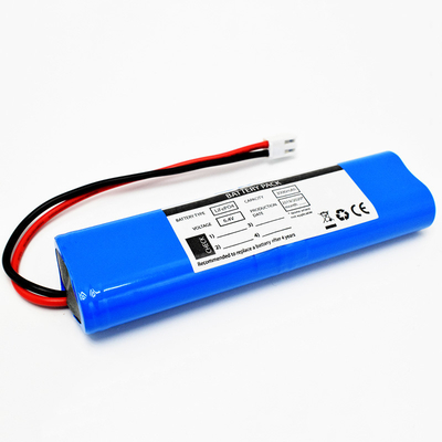 Baterai Penerangan Darurat Baterai LiFePO4 3000mah 6.4V Biru PVC