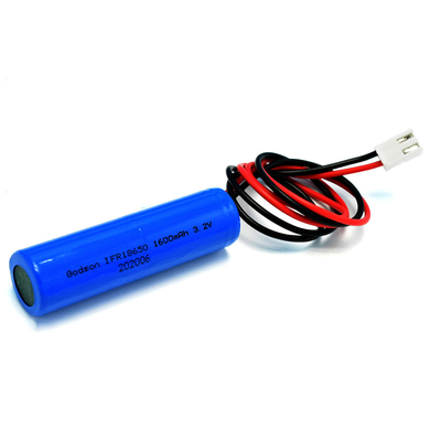IFR18650 3.2V Baterai Tanda Keluar Darurat 1600mAh Lifepo4 Lithium