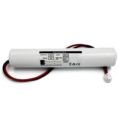 Baterai Lampu Keluar Darurat Isi Ulang 4000mAh 3,6 V JST VH 2P Connector