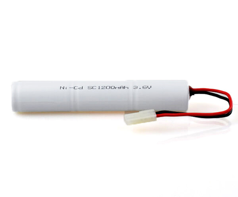 SC1200mAh 3.6 Volt NiCd Baterai Nickel Cadmium Cell Stick Pack