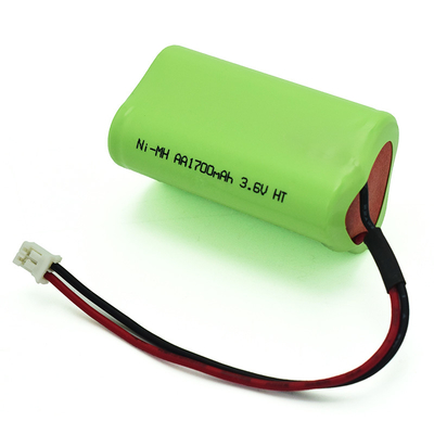 Pencahayaan Darurat Sel Baterai 3.6 V Ni Mh Baterai Isi Ulang AA 1700mAh