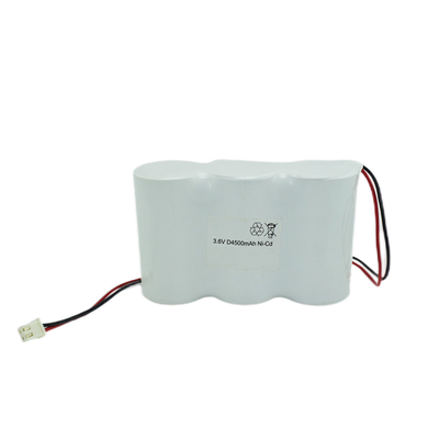 Baterai Lampu Keluar Darurat NiCD Baterai Aman D4500mAh 3,6 V