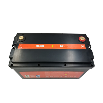 100Ah 12V LiFePO4 Baterai isi ulang 1800W Golf Cart Baterai Lithium Baterai