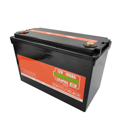 100Ah 12V LiFePO4 Baterai isi ulang 1800W Golf Cart Baterai Lithium Baterai