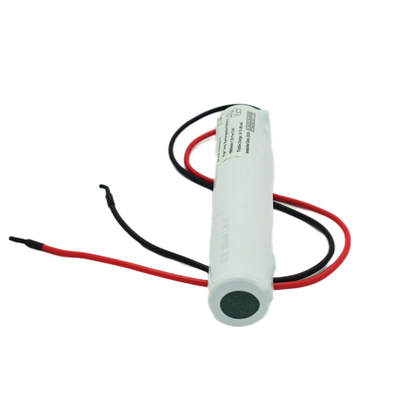 3.6V SC 1800mAh Lampu Darurat Ni Cd Battery White PVC Pack
