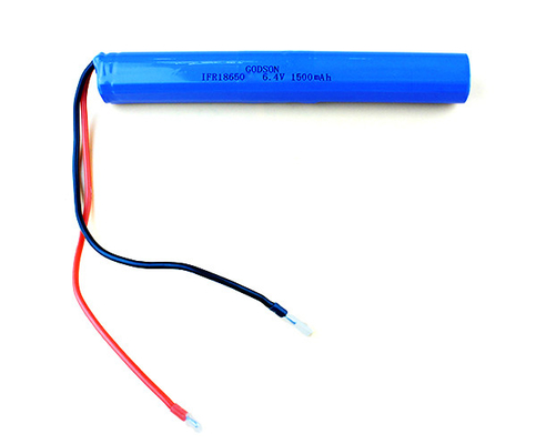 18650 Baterai Lithium Iron Phosphate Isi Ulang 6.4V 1500MAh