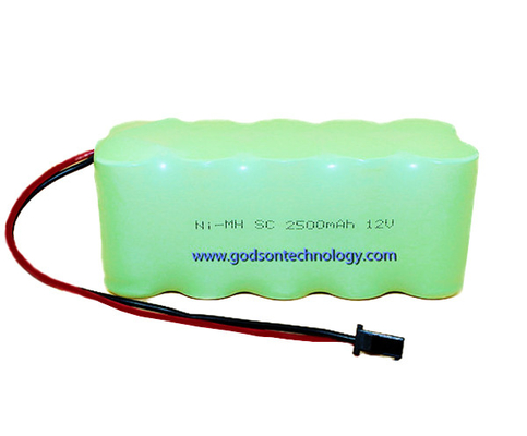Baterai Lampu Keluar Darurat Isi Ulang Baterai NiMH 12V SC 2500mAh